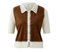 Oui - Strickjacke - Größe 40 DAMEN - braun