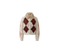 Oui - Strickjacke lt stone red - Gr. - 38