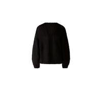 Oui - Strickjacke mit Wolle und Mohair black - Gr. - 36