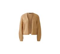 Oui - Strickjacke mit Wolle und Mohair salty caramel - Gr. - 36