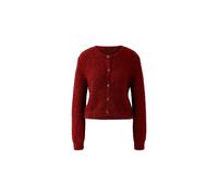 Oui - Strickjacke red pear - Gr. - 38
