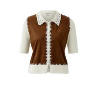 OUÍ Strickjacke weiss | 38