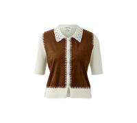 Oui - Strickjacke - Größe 36 DAMEN - braun