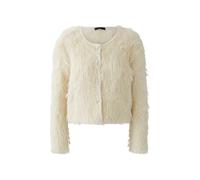 Oui - Strickjacke whitecap gray - Gr. - 44