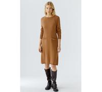 Oui Strickkleid in Camel - Größe 40 | Damen Kleider