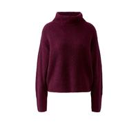 Oui - Strickpullover mit Rollkragen rot - Gr. - 42