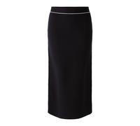 Oui - Strickrock Viskosemischung black - Gr. - 38