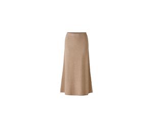 Oui - Strickrock Wolle- Modalmischung beigemel - Gr. - 44