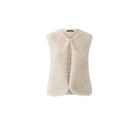 Oui - Strickweste whitecap gray - Gr. - 44