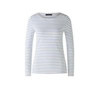 Oui Langarmshirt Damen weiß, 38