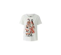 Oui - T-Shirt cloud dancer - Gr. - 38