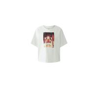 Oui - T-Shirt cloud dancer - Gr. - 38