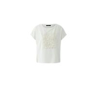 Oui - T-Shirt cloud dancer - Gr. - 46