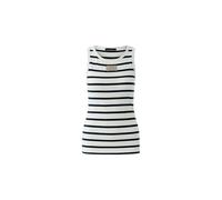 Oui - Tank Top offwhite blue - Gr. - 40