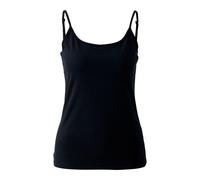 Oui - Top Baumwoll- Modalmischung black - Gr. - 40