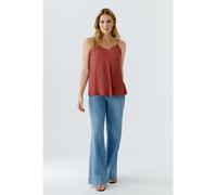Oui Top in Rot - Größe 40 | Damen Tops