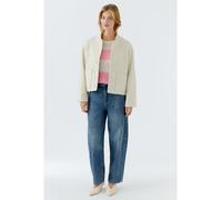 Oui Übergangsjacke in Creme - Größe 40 | Damenjacken