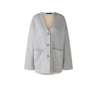 Oui - Wendejacke Bi-Color lt grey camel - Gr. - 36