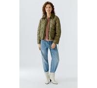 Oui - Wendejacke khaki brown - Gr. - 36