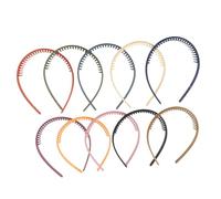 OUNONA 10stücke Mädchen Zähne Design Haarband Kunststoff Stirnband Kopfschmuck Accessoire Für Party Hochzeit Alltag Gebrauch