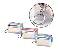 OUNONA 3stücke Bunte Damen Aufbewahrungstaschen Transparent Für Geldbörse Handy Lippenstift Klein Für Täglichen Gebrauch Abendparty Shopping