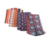 OUNONA 4 Stück Teiliges Elastische Damen stirnbänder mit Knoten Atmungsaktiv und Dehnbar für Yoga Workout Outdoor aktivitäten Modische Langlebige Haarschmuck accessoires