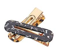 OUNONA Haarspangen 2 Stück Acryl Duckbill Clips Kleine Dekorative Haarklammern Für Mädchen Und Frauen Mehrfarbig Für Dünnes Und Dickes Haar Haaraccessoire