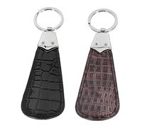 OUNONA Kleiner Pu Schuhlöffel Schlüsselanhänger Leichter Leder Schuhlöffel Mit Schlüsselring Umweltfreundlich Und Tragbar Für Familie Und Senioren