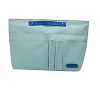 OUNONA Kosmetiktasche mit Organizer-Einsatz Tragbare Reisekosmetiktasche mit Henkel Kosmetikpinsel-Organizer-Tasche für Make-up und Hautpflegeprodukte Kulturbeutel mit Großem