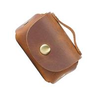 OUNONA Schlüsseletui Aus Echtem Leder Mit Münzfach Kompakte Aufbewahrungstasche Für Autoschlüssel Kratzfest Und Stoßgeschützt Damen Schlüsselhalter Für Alltag Und Reisen