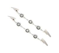 OUNONA Vintage Cardigan Clips für Damen aus Metall mit Blütenmotiv Kreativer Schal und Pulloverclip für Strickjacken Hemden und Schals 2 Stück Retro Kleiderclip für Alltag und Büro