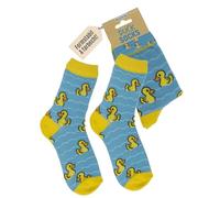 Farbenfrohe Socken Badeente, Größe 36-42