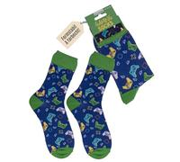 Out of the blue Gaming Socken | Originelles Design | Lustige Motivsocken für Damen & Herren | Größe 42-46 | Weiche Baumwollmischung & elastischer Bund