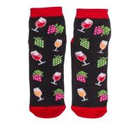 Out of the blue Socken Wein Geschenk Wein Strumpf mit ABS Sohle in 36-45 im Paar