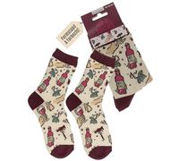 Out of the blue Wein Socken | Originelles Design | Lustige Motivsocken für Damen & Herren | Größe 36-42 | Weiche Baumwollmischung & elastischer Bund
