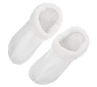 Outanaya 1 Paar Flauschige Hausschuheinlagen mit Herausnehmbarem Thermofutter Verdickt und Weich Warme Einlegesohlen für Damen und Herren Hausschuhe Winterwarm und Verschleißfest