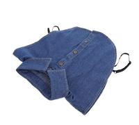Outanaya Abnehmbarer Falscher Kragen aus Denim für Damen Stylischer Jeans Imitatkragen Modischer Unechter Hemdkragen für Täglichen Gebrauch und Layering