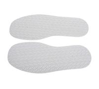 Outanaya Rutschfeste Schuhsohlenpolster aus Gummi für Sneaker und Sportschuhe Geräuschdämpfend Einfach zu Schneiden und Anzubringen für Haus und Lauftraining 1 Paar Weiß