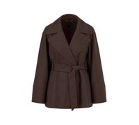 Marc Cain Damen Kurzmantel aus Wolle, braun, Gr. 36