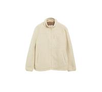s.Oliver Herren Outdoor-Jacke - Teddy-Plüsch, Stehkragen, Reißverschluss