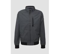 Regular Fit Outdoor-Jacke mit Stehkragen und Kontrast-Details XXL men Anthrazit