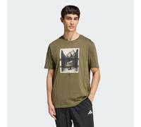 OUTDOOR KAYAKING GRAPHIC T-SHIRT Olive Strata L