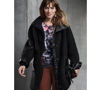 Outdoor-Kurzmantel Plüsch mit Stepp