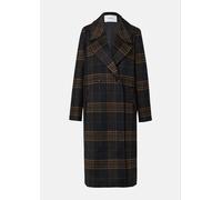 comma Regular Fit Mantel mit Woll-Anteil in Anthrazit, Größe XS