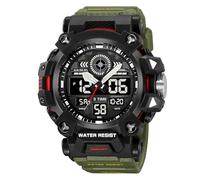 Outdoor Militär Uhr Herren Armbanduhr Digital Seniorenuhr Military Watch Sportuhr Tactical Watch Wasserdicht Digitaluhr Herrenuhren Männer Jungen Senioren Chronograph Herren Stoppuhr Sport Uhren Groß