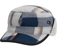 Outdoor Research Men's Yukon Cap Dark Navy Plaid XL