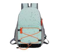 Outdoor-Rucksack - Taslon Polyester, 19 x 10 x 27 cm, wasserdichte Tasche mit Kordelzug, leichter Wanderrucksack, mehrere Taschen, für Herren, Damen, Kinder, Schule, Büro, Angeln, Camping, Klettern