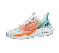 Outdoor Sport Sneaker Schuhe Herren Rutschfester Freizeitschuhe Wanderschuhe Herren Sommerschuhe Fashion Slip on Schlupfschuhe Komfortabel Sportschuhe sliponsneaker Weiß 43 für Sportliche Aktivität