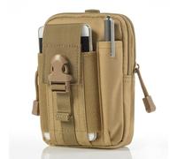 Outdoor Tactical Waist Bag Molle Pouch Military Hip Waist Compact Belt Bag Pouch Wallet Camping Phone Power Bank Camping Hiking Gear Tool Organizer
