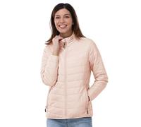 Outdoor Ventures Damen Steppjacke Leichte Warme Packbare Übergangsjacke Puffer Jacke für Frauen Gefüttert Weiche Steppmantel Quilted Coat für Freizeit Wandern Reisen Outdoor Rosa 2XL